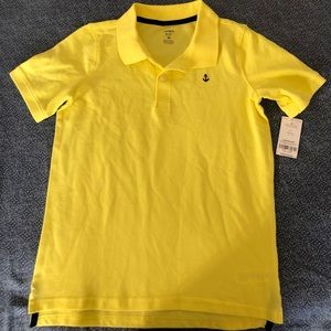 Cotton mesh polo shirt